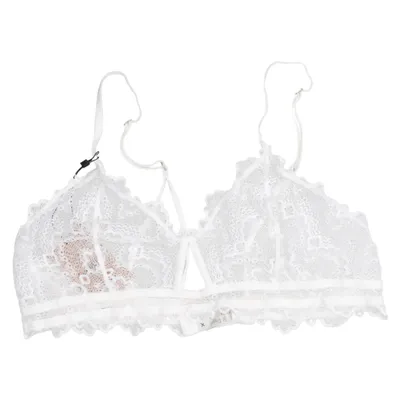 Brassière (Blanc) de Understatement Élasthane, Polyamide