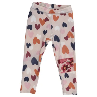 Leggings (Beige, Flerfarvet) fra Polarn O. Pyret Bomuld, Merinould, Polyamid