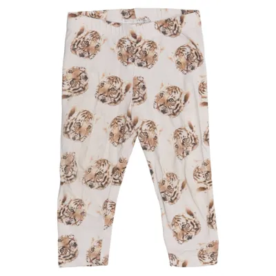 Leggings (Beige, Brun) från Lindex Baby Elastan, Ekologisk bomull