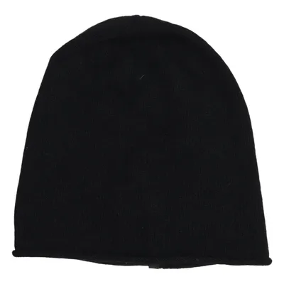 Beanie (Black) from Belmondo Cashmere, Polyamide, Viscose, Wool