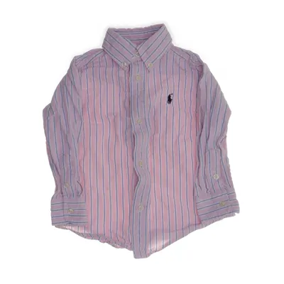 Buttondown-skjorta (Rosa, Vit, Blå) från Ralph Lauren Bomull