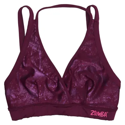 Sport-BH (Lila) från Zumba Wear Elastan, Polyester