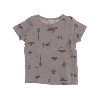 T-shirt (Weiß, Mehrfarbig) von H&M Baumwolle, Elasthan