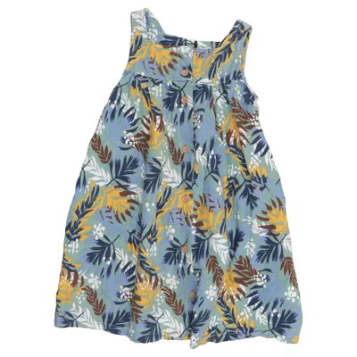 Dress (Green, Multicolored) from Breeze Cotton