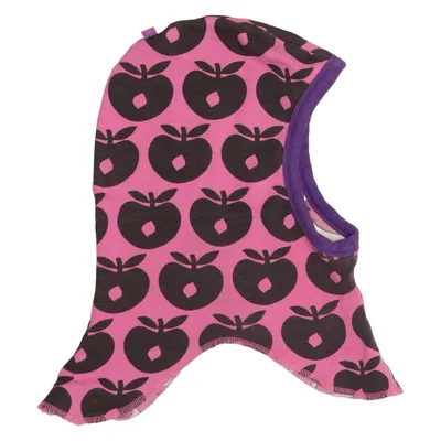 Balaklava (Pink, Brown, Purple) from Småfolk Cotton, Elastane, Modal