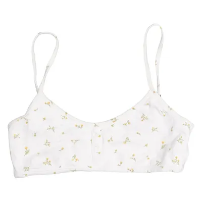 Brassière (Blanc, Jaune) de Lindex Coton, Élasthane
