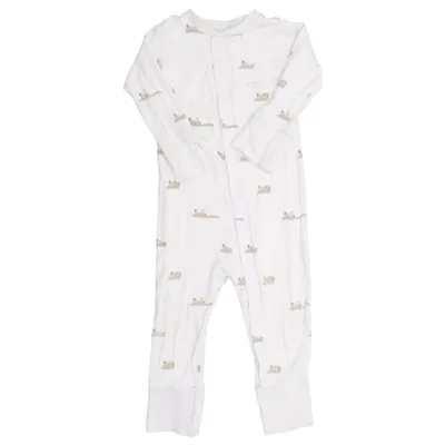 Sparkedragt (Beige) fra Livly Bomuld, Elastan
