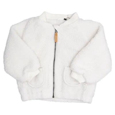 Jacke (Weiß) von Lil' Atelier Bio-Baumwolle, Recyceltes Polyester