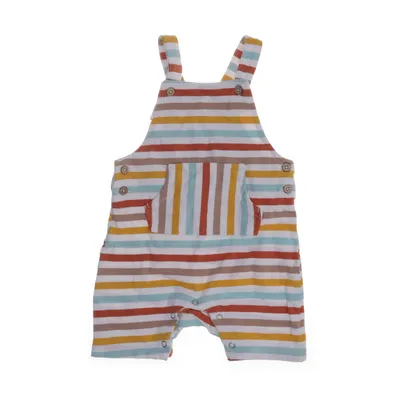 Dungarees (White, Multicolored) from Alana Organic cotton