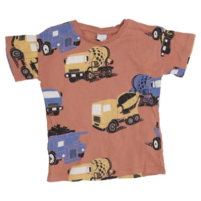 T-shirt (Bruin, Meerkleurig) van Lindex Kids Katoen