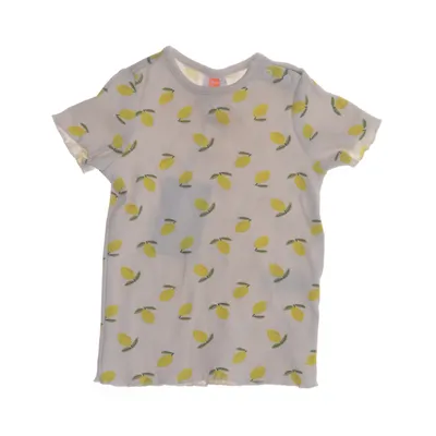 T-shirt (Beige, Gul) från Hema Ekologisk bomull, Elastan