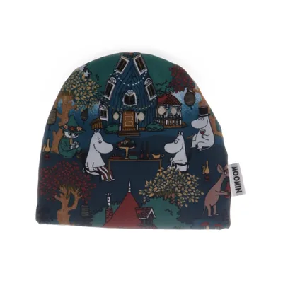 Beaniehue (Blå, Grøn, Flerfarvet) fra Moomin Bomuld, Elastan