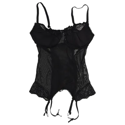 Bustier (Black) from Obsessive Elastane, Polyamide