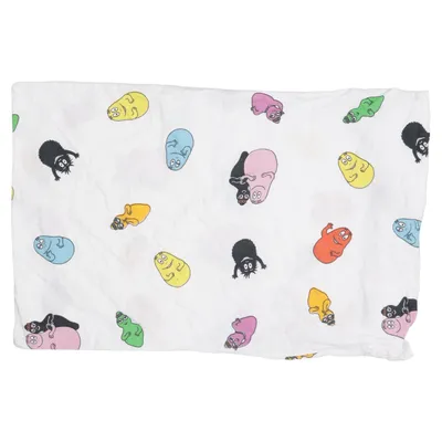 Örngott (Vit, Flerfärgad) från Barbapapa Bomull