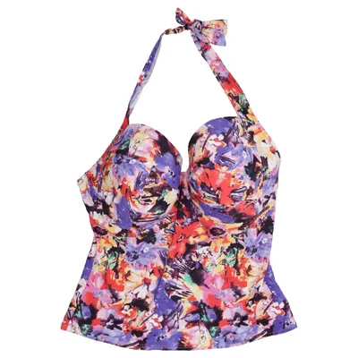 Haut de bikini (Multicolore) de Together Élasthane, Polyamide, Polyester
