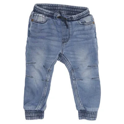 Jeans (Blå) från Polarn O. Pyret Bomull, Elastan, Polyester
