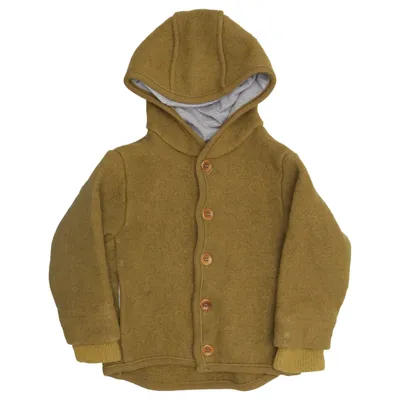 Jacket (Green) from Disana Cotton, Wool