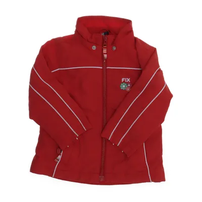 Jacket (Red) from Fix Cotton, Polyamide, Polyester