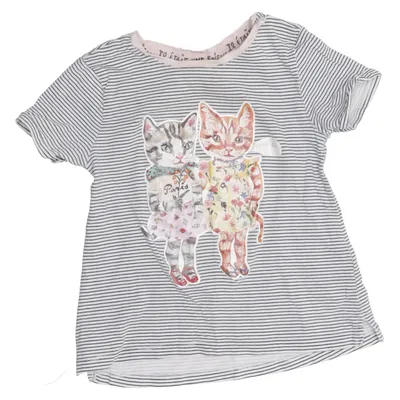 T-shirt (Blanc, Bleu, Multicolore) de Nathalie Lété x H&M Coton