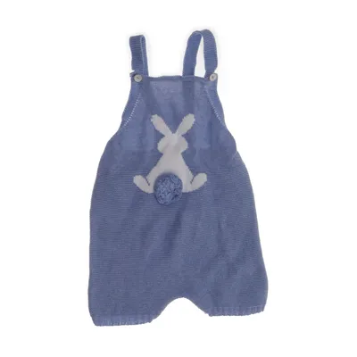 Hängselbyxor (Blå, Vit) från La Coqueta Bomull