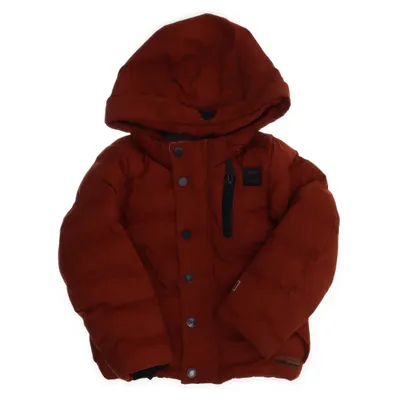 Winterjas (Rood) van Retour Polyester