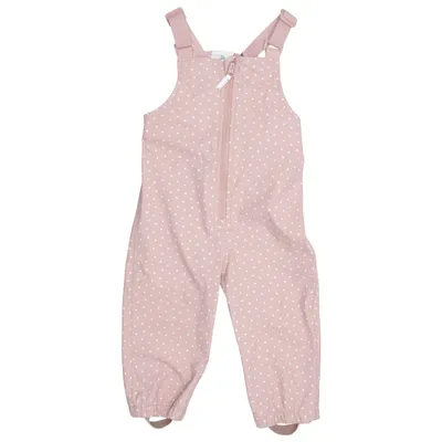 Outdoor overalls  (Pink, Hvid) fra Topomini Polyester, Polyurethan