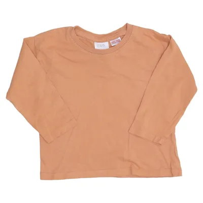 Long sleeve T-shirt (Brown) from Zara