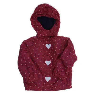 Regenjack (Roze, Wit) van Pocopiano Polyester