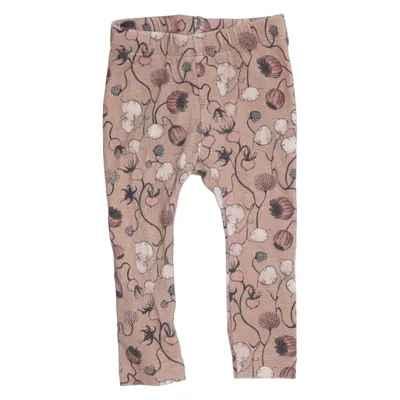 Leggings (Beige, Flerfärgad) från Name It Elastan, Modal, Ekologisk bomull