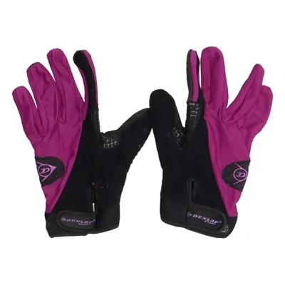 Trainingshandschoenen (Zwart, Lila) van Dunlop Katoen, Polyester