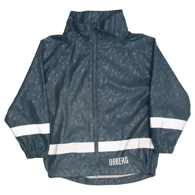 Regenjack (Blauw, Meerkleurig) van Urberg Polyester