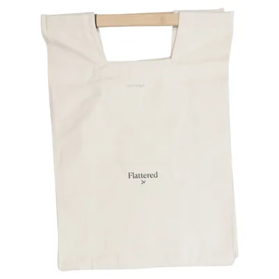 Sac en toile (Beige) de Flattered Coton biologique