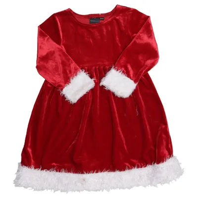 Kerstkleding (Rood, Wit) van Mywear Young Elastaan, Polyester