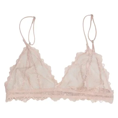 Bralette (Beige) from Understatement Elastane, Polyamide