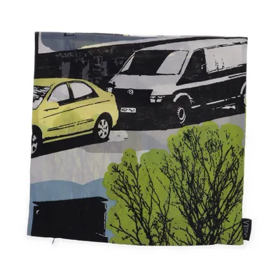Cushion cover (Black, Multicolored) from Vallila Cotton, Polyester