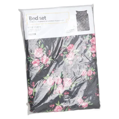 Bed set (Rose Black) from Rusta Polyester