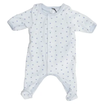 Strampler (Blau) von Petit Bateau Baumwolle