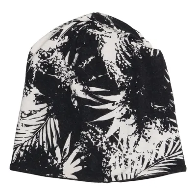 Beanie (Black, White) from Fun Wear Elastane, Polyester, Viscose