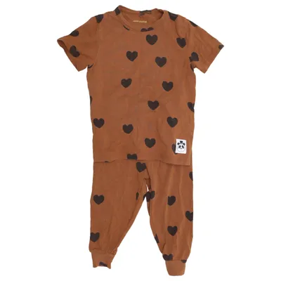 Set (Brun) från Mini Rodini Elastan, Lyocell