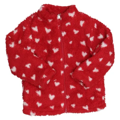 Fleece jacket (Red, White) from Fagottino Polyester