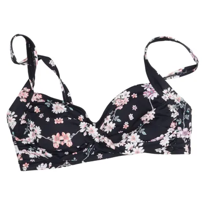 Bikini top (Black, Pink, White) from Sunseeker Elastane, Polyamide