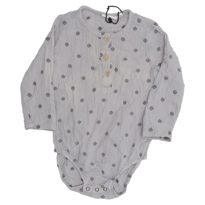 Body (Grau) von Lil' Atelier Bio-Baumwolle