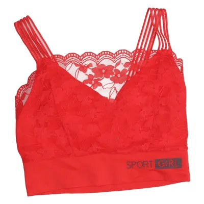 Bralette (Red) from Sportsgirl Elastane, Polyamide