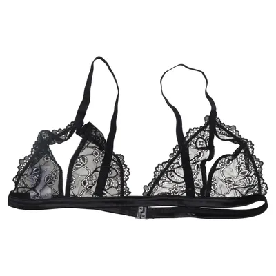 Bralette (Zwart) van Cottelli Collection Elastaan, Polyamide