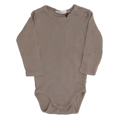 Body (Brun) från Wheat Elastan, Modal, Ekologisk bomull