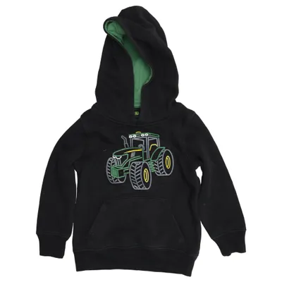 Hættetrøje (Sort, Grøn) fra John Deere