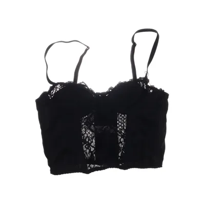 Bustier (Noir) de Urban Outfitters Coton, Élasthane, Polyamide, Polyester
