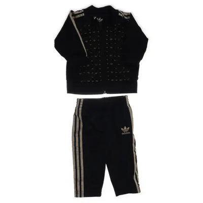 Set (Zwart, Goud) van Adidas Polyester