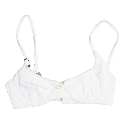 Bikini top (White) from Tiger Mist Elastane, Polyamide, Polyester