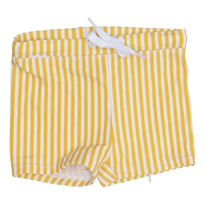 Zwemshort (Geel, Wit) van Minimarket Elastaan, Polyamide, Polyester